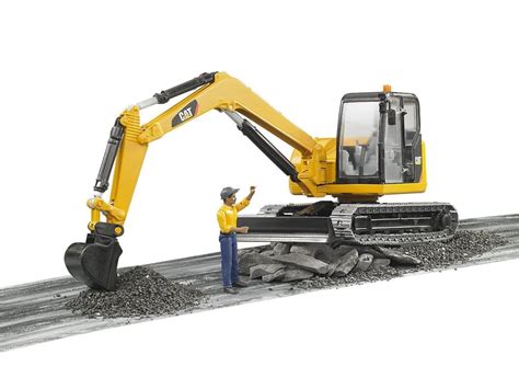 mini excavator toys|bruder mini excavator.